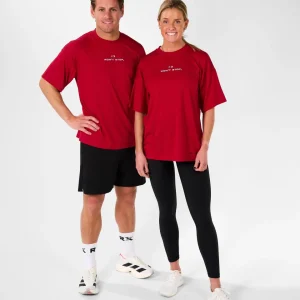 RX Performance Gym Love Tee Red